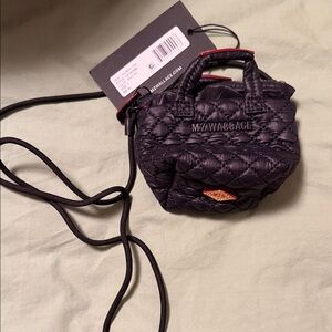 MZ Wallace Black Quilted Mini Bag